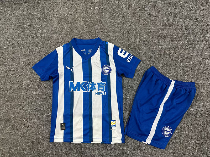 Kids-Alaves 25/26 Home Soccer Jersey